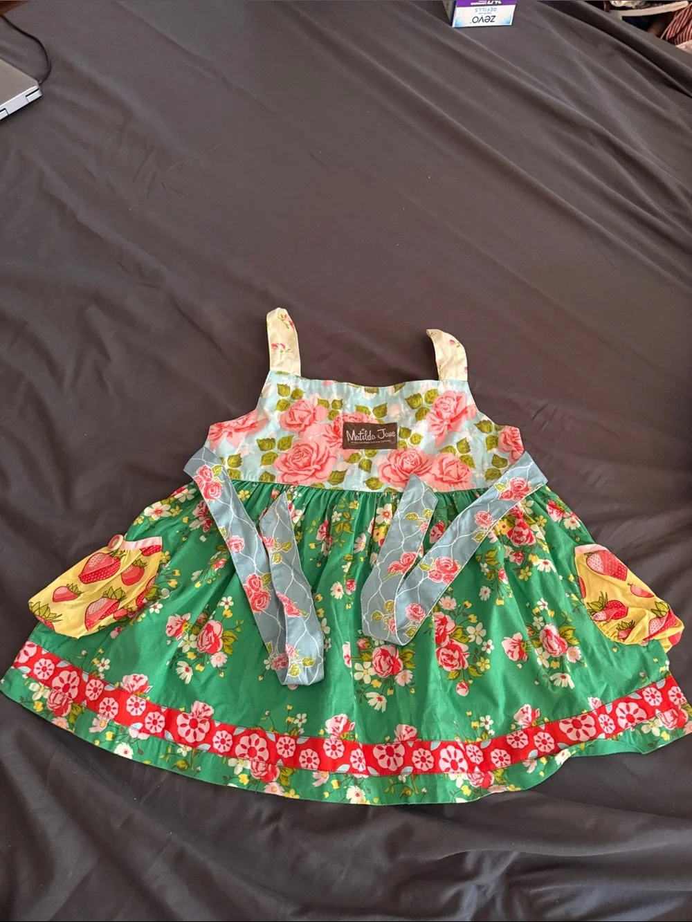 Matilda Jane Floral Top - Pink, Green, Blue, White